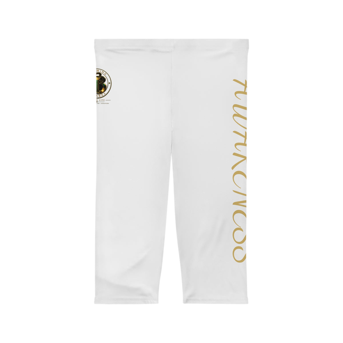 Awareness Capri Leggings Becoming Apparel by CTB LIFE