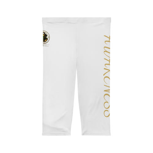 Awareness Capri Leggings Becoming Apparel by CTB LIFE