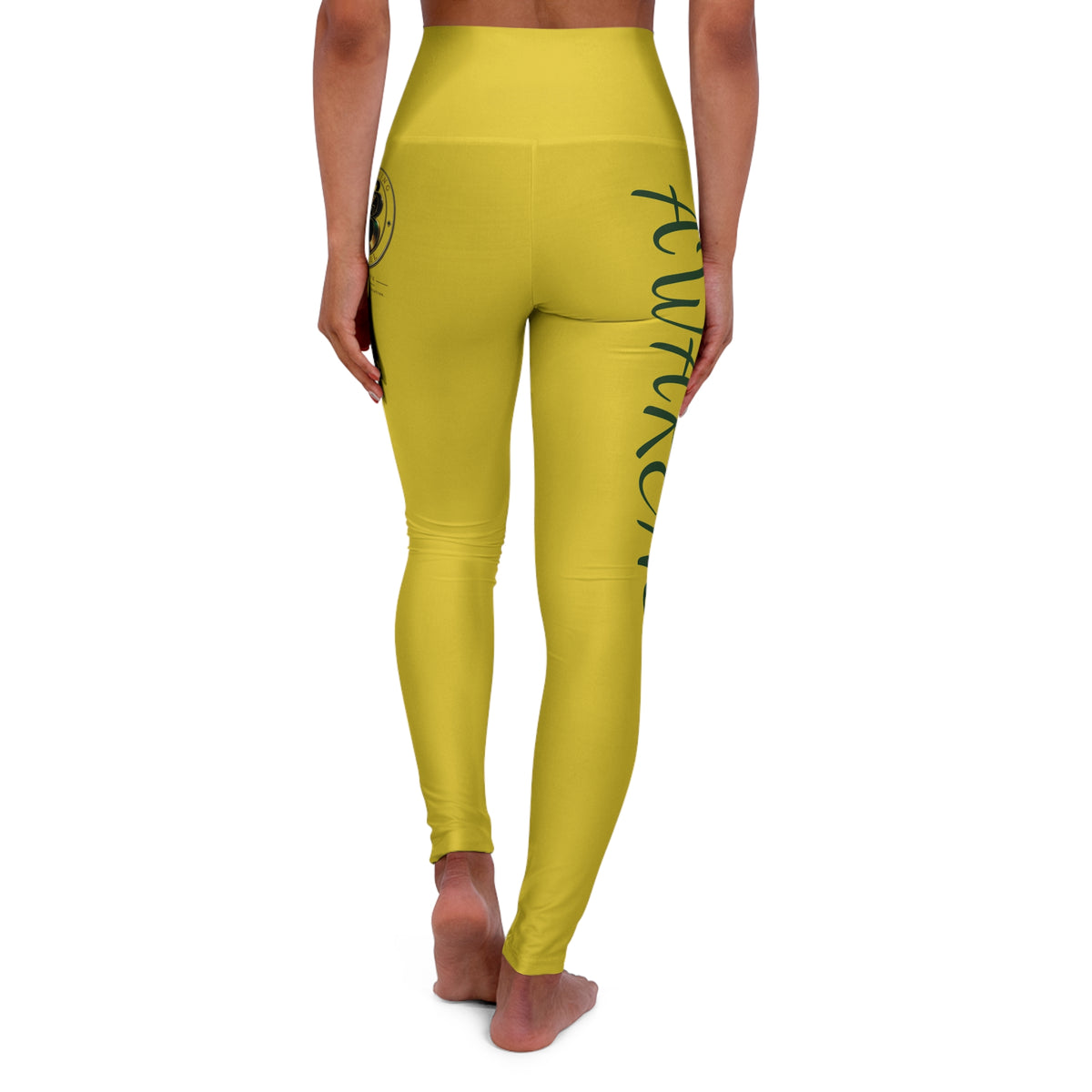 BECOMING APPAREL by CTB LIFE Awareness™ Script High-Waisted Leggings