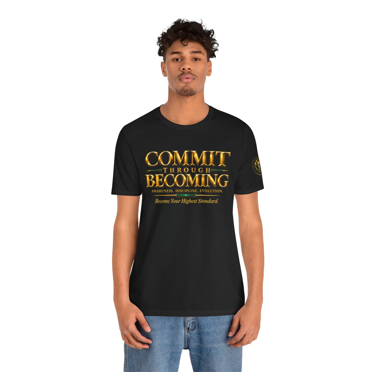 Commit Through Becoming Signature Tee