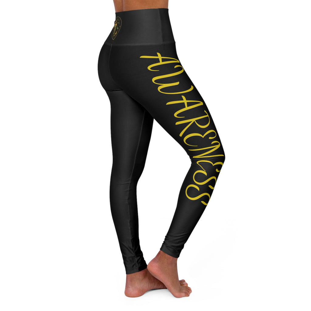 BECOMING APPAREL by CTB LIFE Awareness™ Script High-Waisted Leggings