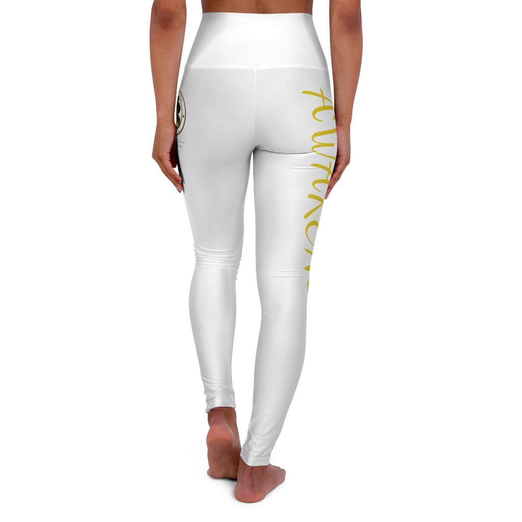BECOMING APPAREL by CTB LIFE Awareness™ Script High-Waisted Leggings