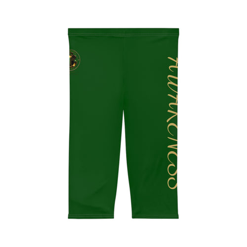Awareness Capri Leggings Becoming Apparel by CTB LIFE