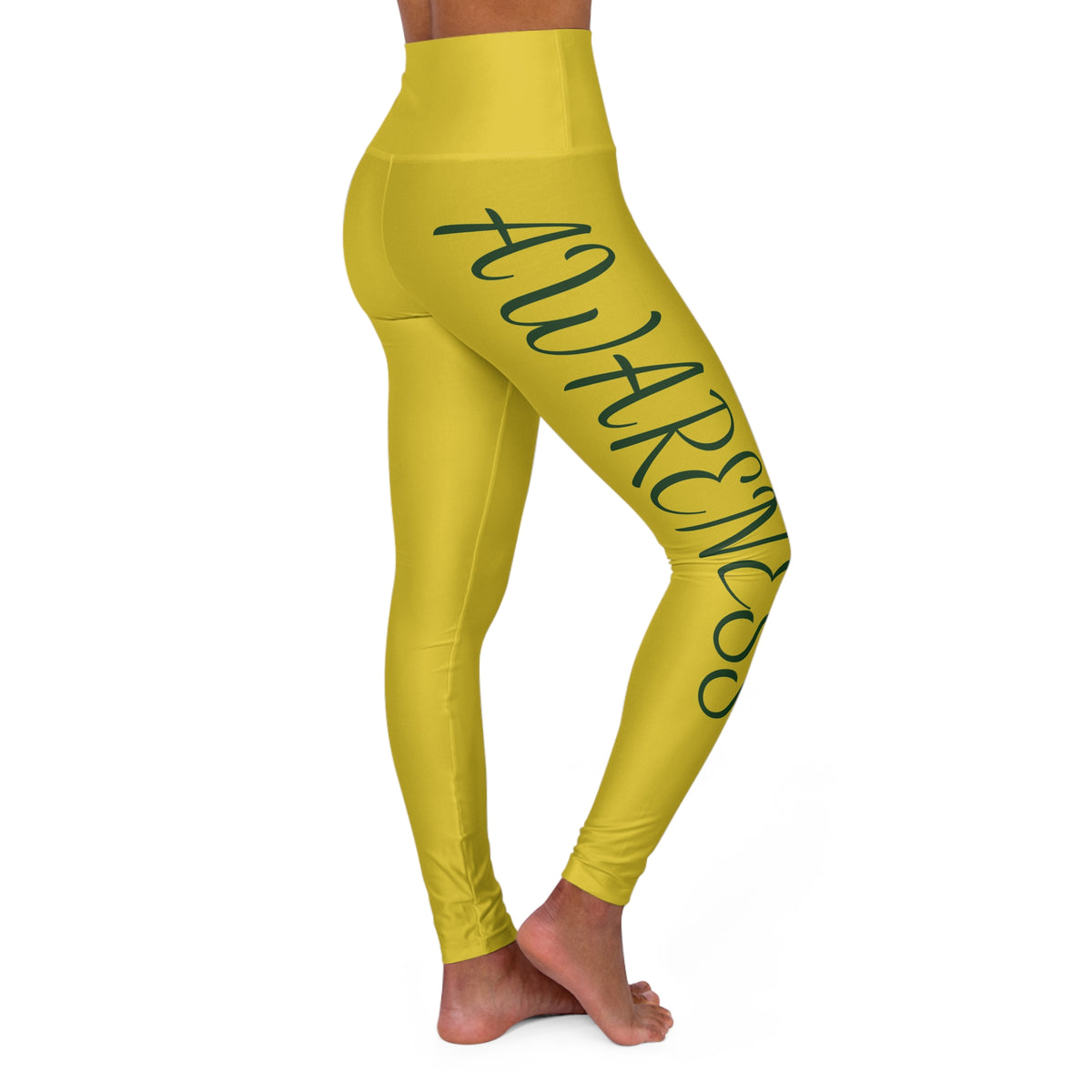 BECOMING APPAREL by CTB LIFE Awareness™ Script High-Waisted Leggings