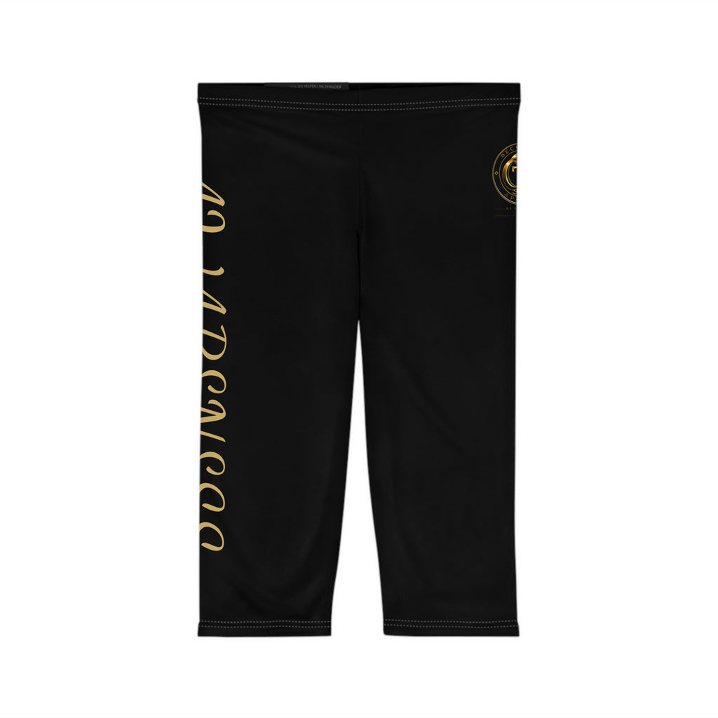 Awareness Capri Leggings Becoming Apparel by CTB LIFE
