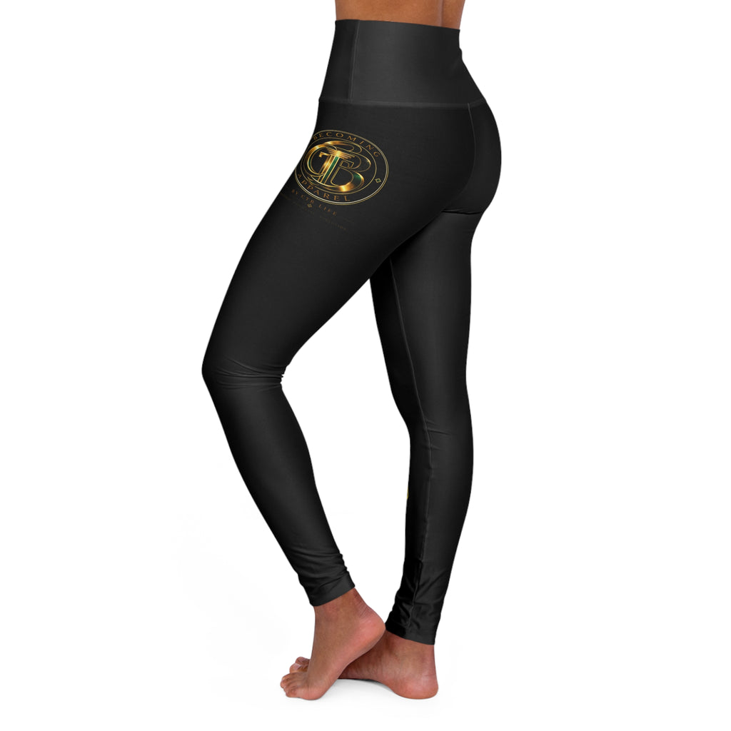 BECOMING APPAREL by CTB LIFE Awareness™ Script High-Waisted Leggings