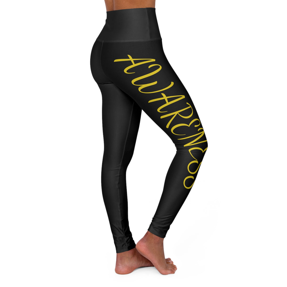 BECOMING APPAREL by CTB LIFE Awareness™ Script High-Waisted Leggings