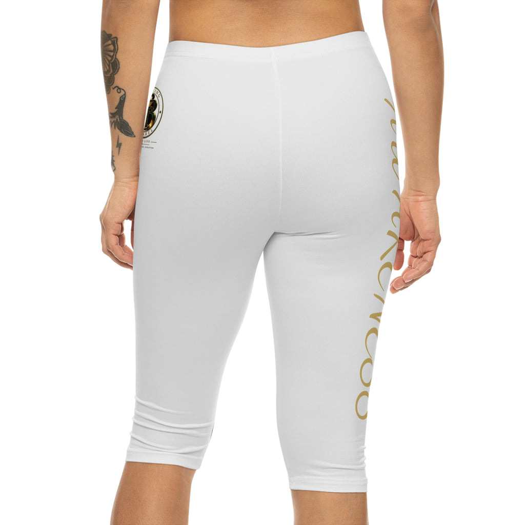 Awareness Capri Leggings Becoming Apparel by CTB LIFE