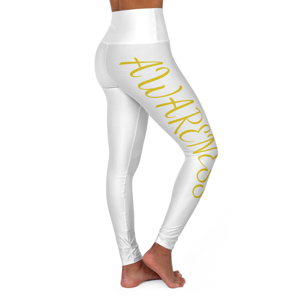 BECOMING APPAREL by CTB LIFE Awareness™ Script High-Waisted Leggings