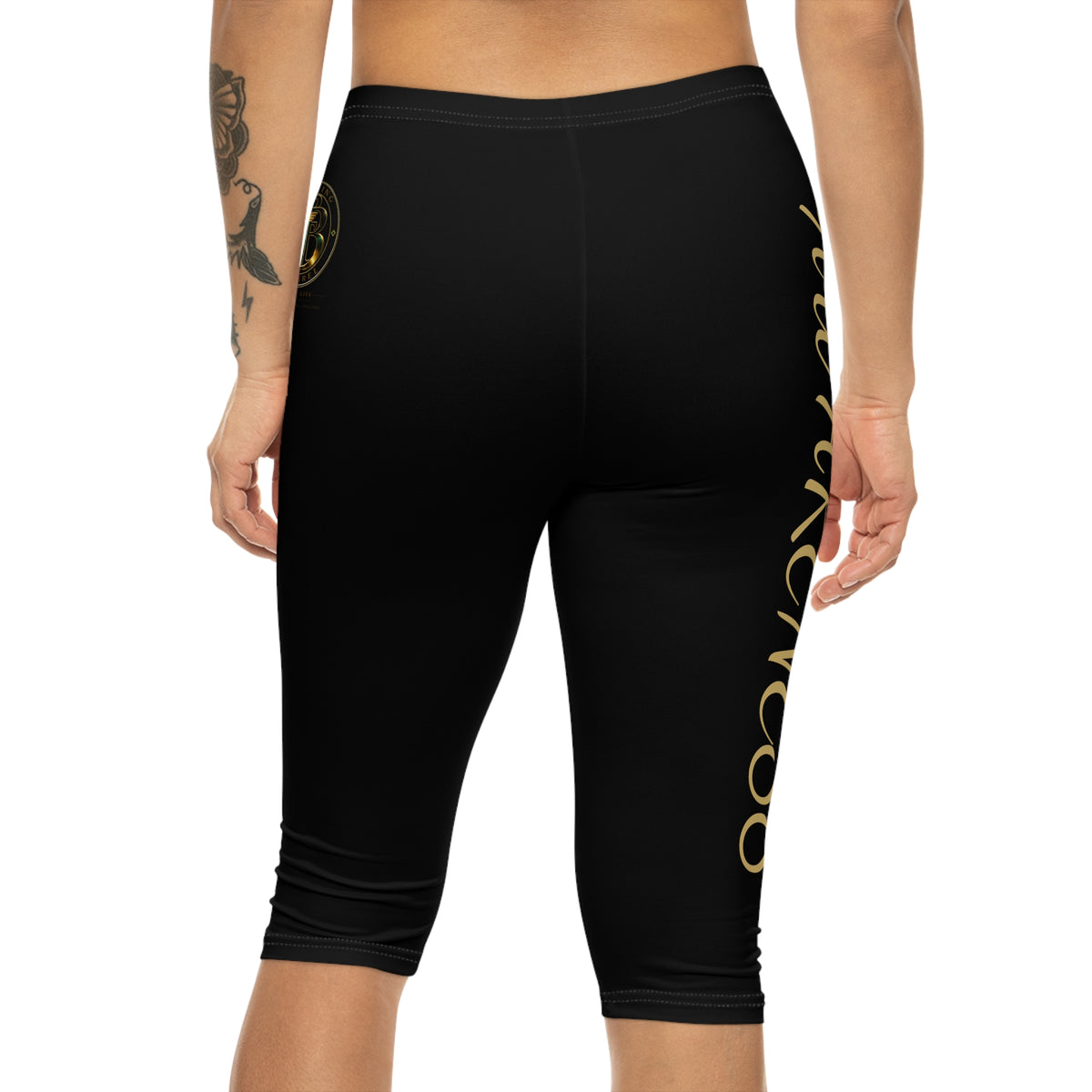 Awareness Capri Leggings Becoming Apparel by CTB LIFE