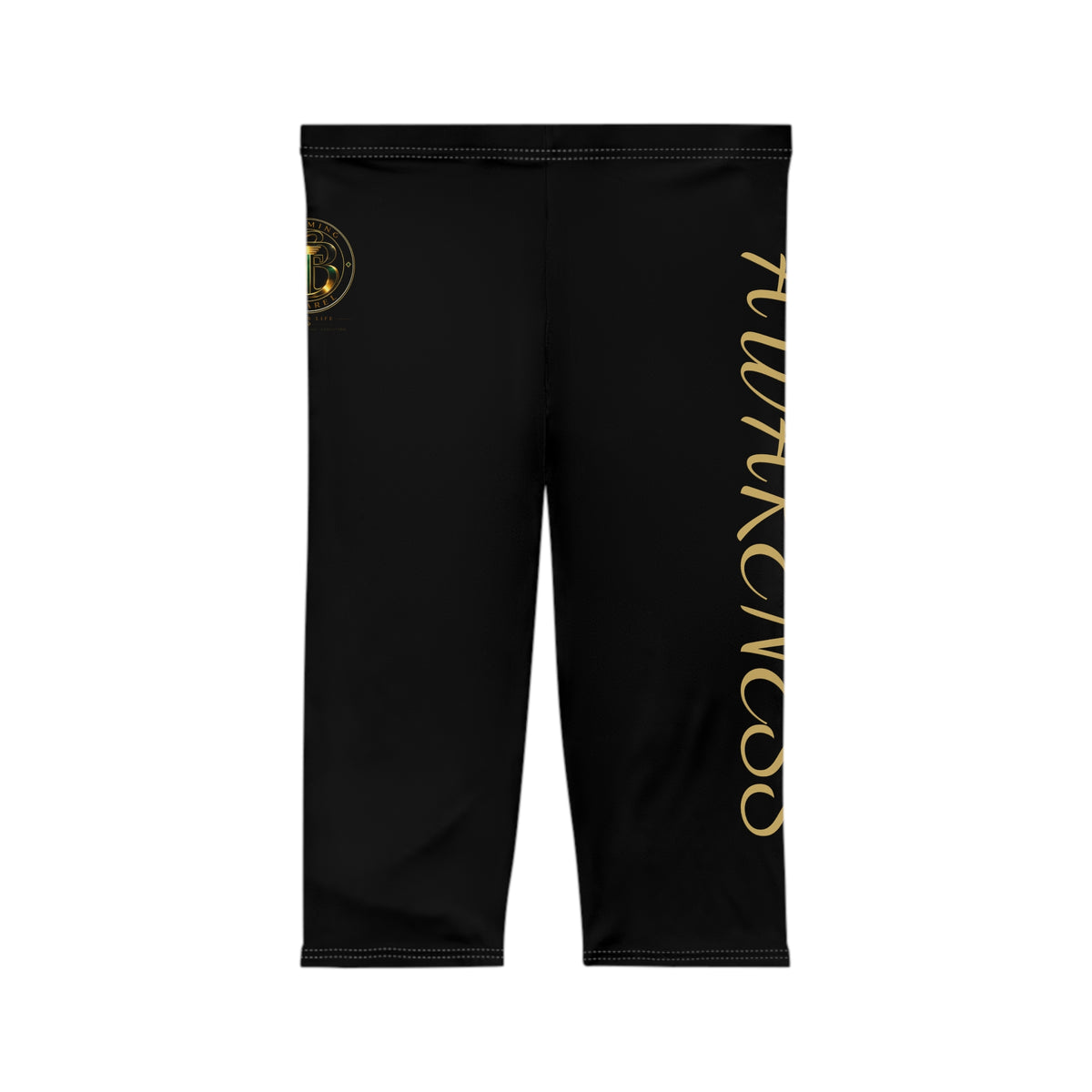 Awareness Capri Leggings Becoming Apparel by CTB LIFE