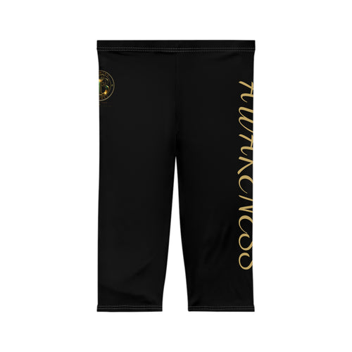 Awareness Capri Leggings Becoming Apparel by CTB LIFE