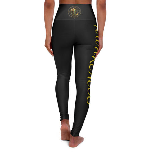 BECOMING APPAREL by CTB LIFE Awareness™ Script High-Waisted Leggings