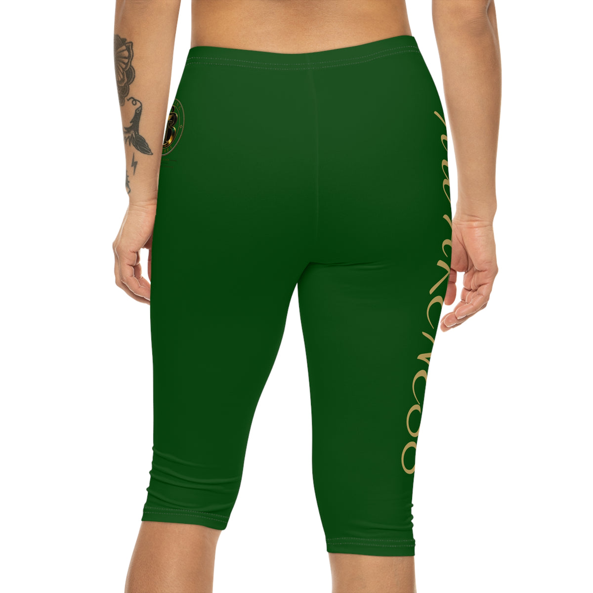 Awareness Capri Leggings Becoming Apparel by CTB LIFE