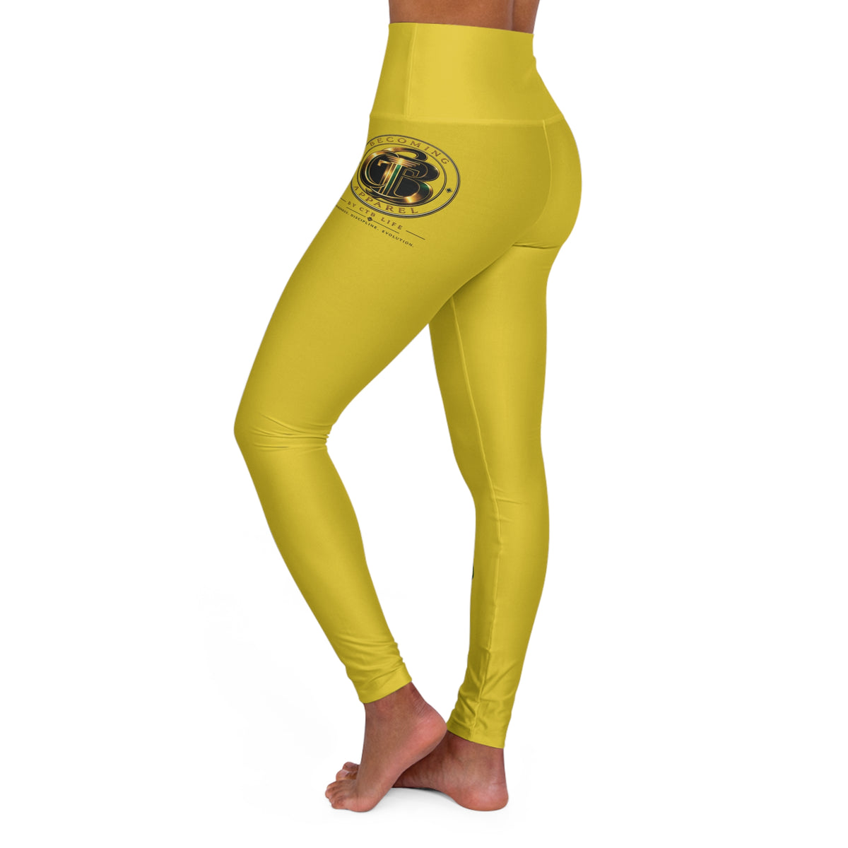 BECOMING APPAREL by CTB LIFE Awareness™ Script High-Waisted Leggings
