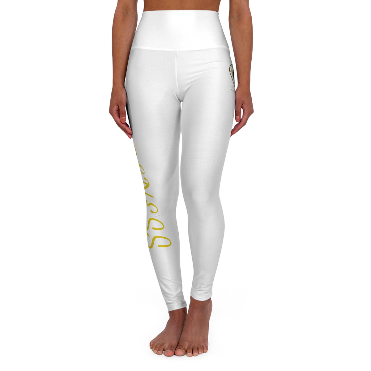 BECOMING APPAREL by CTB LIFE Awareness™ Script High-Waisted Leggings