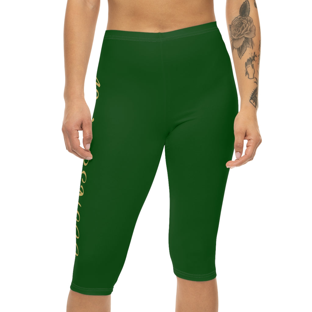 Awareness Capri Leggings Becoming Apparel by CTB LIFE