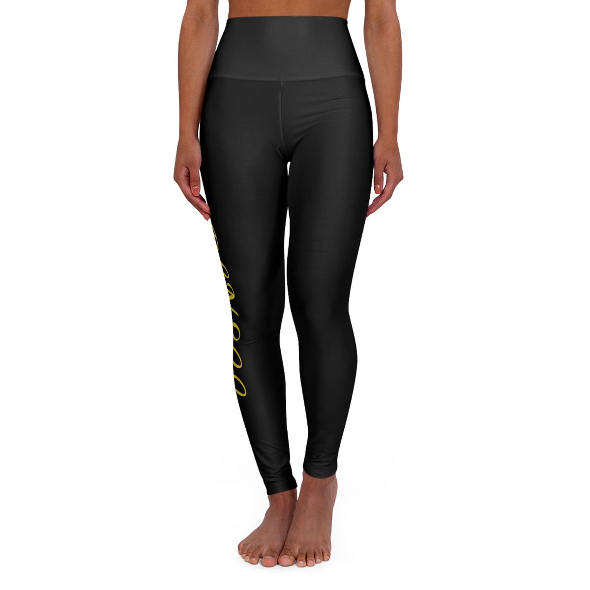 BECOMING APPAREL by CTB LIFE Awareness™ Script High-Waisted Leggings