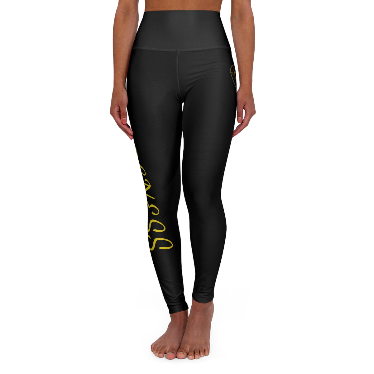BECOMING APPAREL by CTB LIFE Awareness™ Script High-Waisted Leggings
